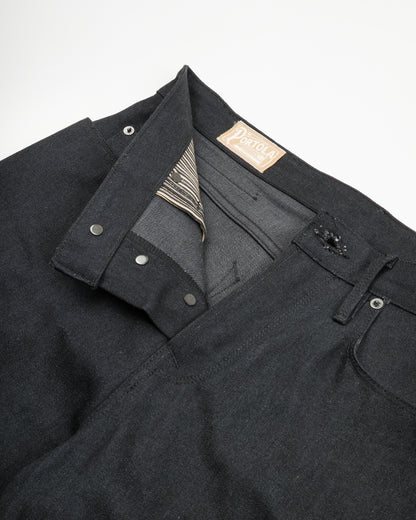 Freenote Portola Classic Taper - 14.25oz Black/Gray Selvedge - Standard & Strange