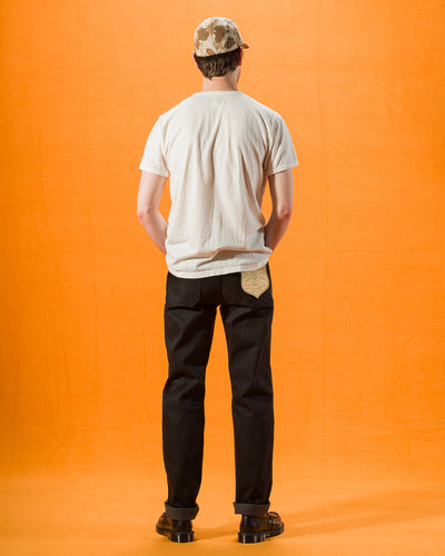 Freenote Portola Classic Taper - 14.25oz Black/Gray Selvedge - Standard & Strange