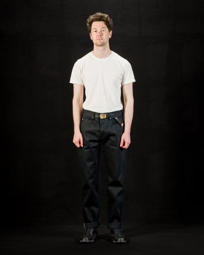 Freenote Portola Classic Taper - 15.75oz Black/Black - Standard & Strange