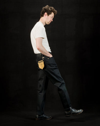 Freenote Portola Classic Taper - 15.75oz Black/Black - Standard & Strange