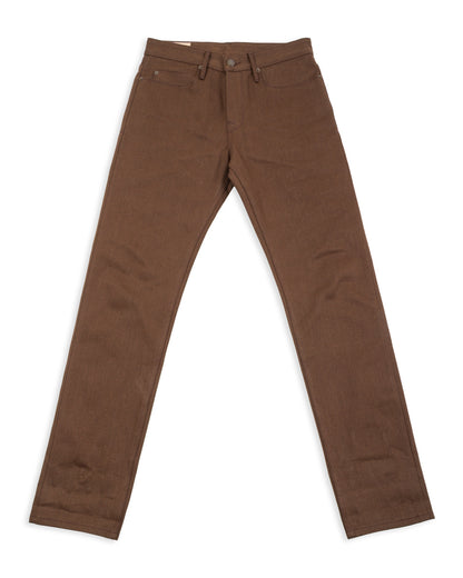 Freenote Portola Classic Taper - 15oz Dark Brown Denim - Standard & Strange