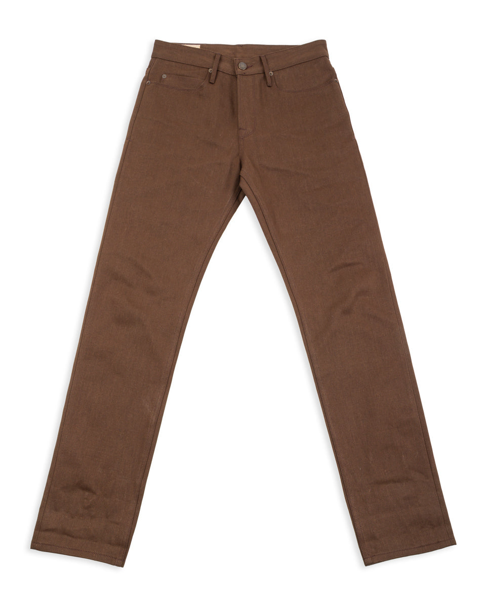 Freenote Portola Classic Taper - 15oz Dark Brown Denim - Standard & Strange