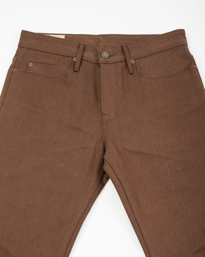 Freenote Portola Classic Taper - 15oz Dark Brown Denim - Standard & Strange