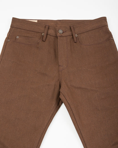 Freenote Portola Classic Taper - 15oz Dark Brown Denim - Standard & Strange