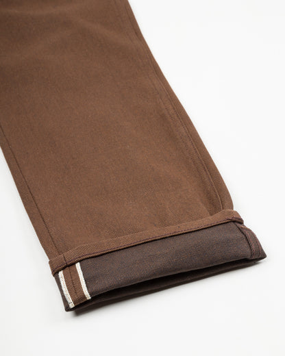 Freenote Portola Classic Taper - 15oz Dark Brown Denim - Standard & Strange