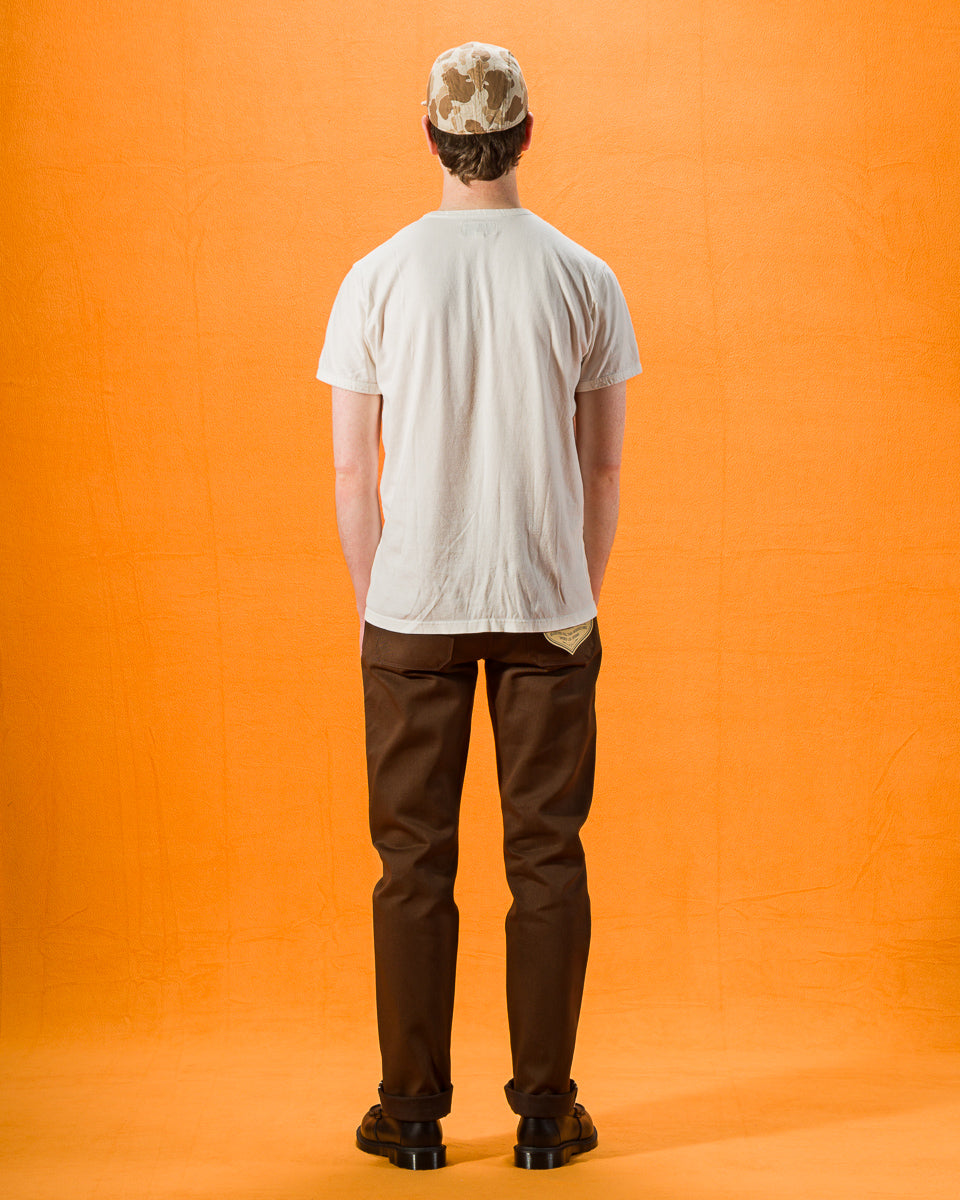 Freenote Portola Classic Taper - 15oz Dark Brown Denim - Standard & Strange