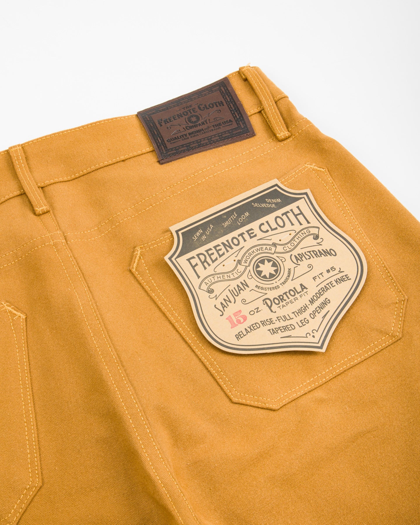 Portola Classic Taper - 15oz Duck Canvas