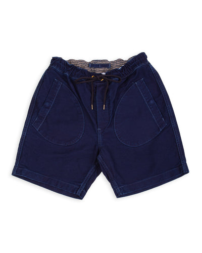 Freenote Premium Deck Shorts - Indigo Jungle Cloth - Standard & Strange