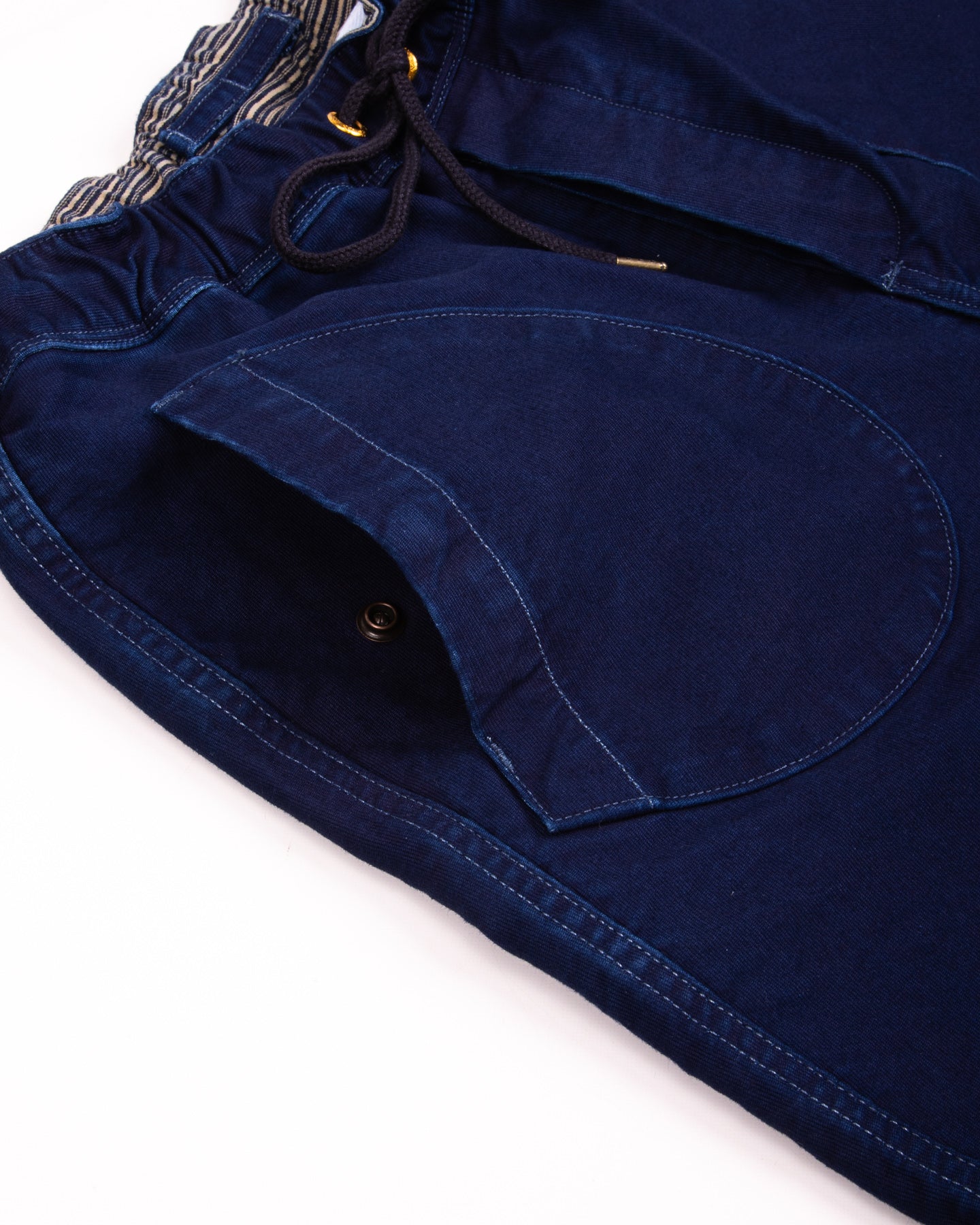 Freenote Premium Deck Shorts - Indigo Jungle Cloth - Standard & Strange