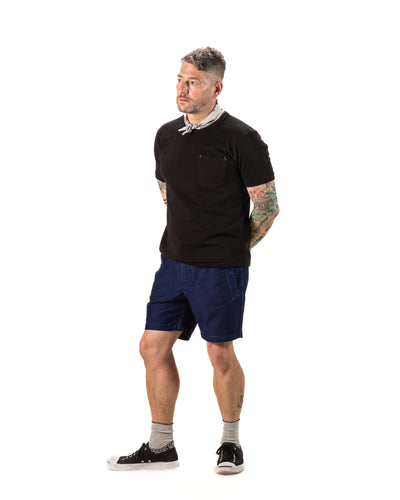 Freenote Premium Deck Shorts - Indigo Jungle Cloth - Standard & Strange