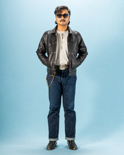 Freenote RJ-1 Jacket - Black Boston - Standard & Strange