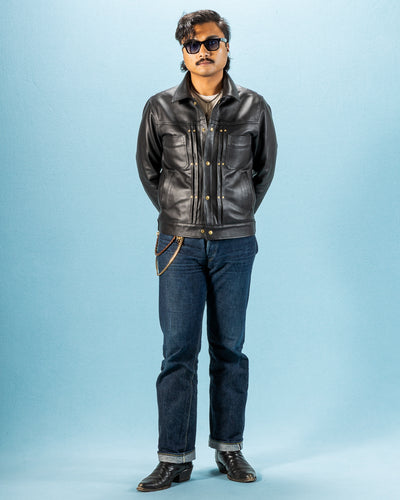 Freenote RJ-1 Jacket - Black Boston - Standard & Strange