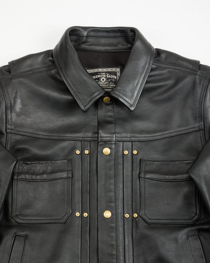 Freenote RJ-1 Jacket - Black Leather - Standard & Strange