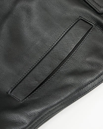 Freenote RJ-1 Jacket - Black Leather - Standard & Strange