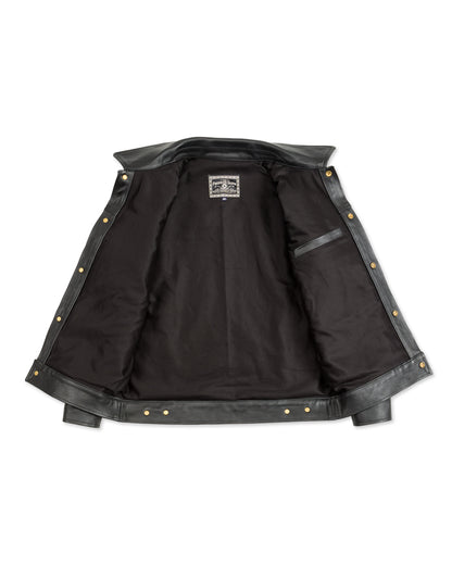 Freenote RJ-1 Jacket - Black Leather - Standard & Strange