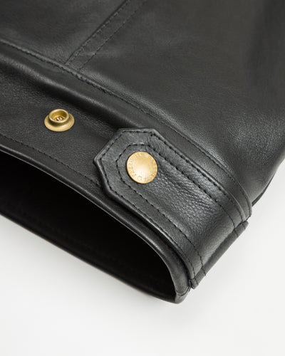 Freenote RJ-1 Jacket - Black Leather - Standard & Strange