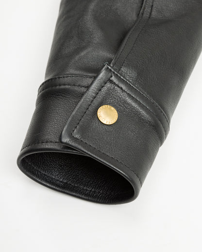 Freenote RJ-1 Jacket - Black Leather - Standard & Strange
