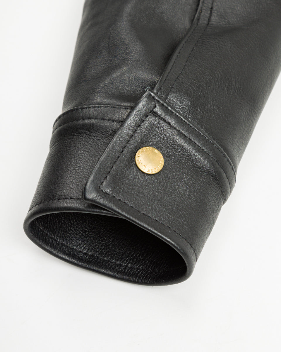Freenote RJ-1 Jacket - Black Leather - Standard & Strange