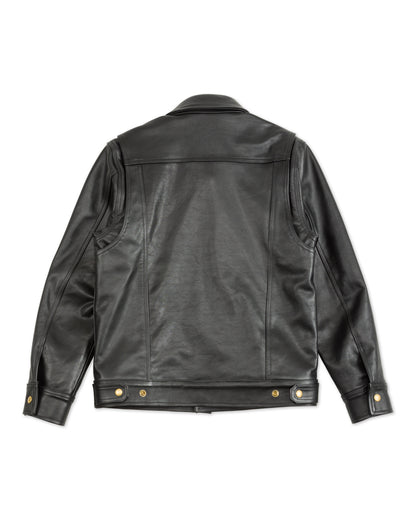 Freenote RJ-1 Jacket - Black Leather - Standard & Strange
