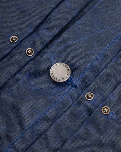 Freenote RJ-1 Jacket - Navy Waxed Canvas - Standard & Strange