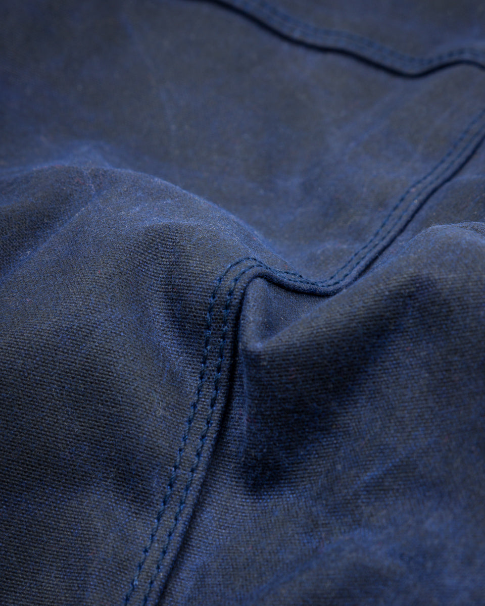 Freenote RJ-1 Jacket - Navy Waxed Canvas - Standard & Strange