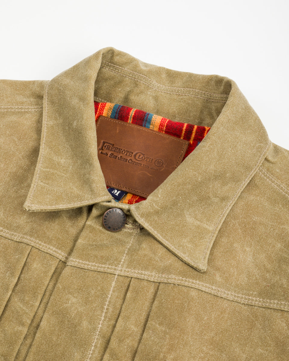 Freenote RJ-1 Jacket - Tobacco Waxed Canvas - Standard & Strange