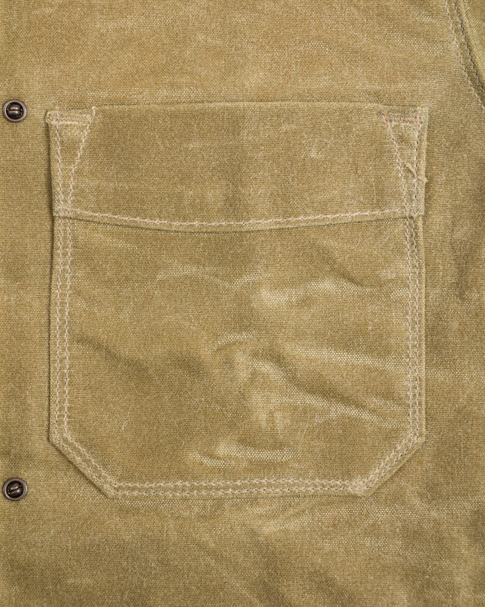 Freenote RJ-1 Jacket - Tobacco Waxed Canvas - Standard & Strange