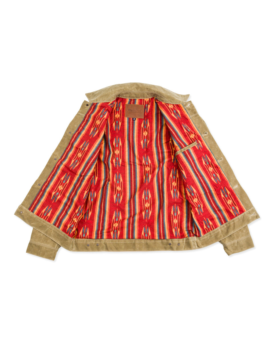 Freenote RJ-1 Jacket - Tobacco Waxed Canvas - Standard & Strange