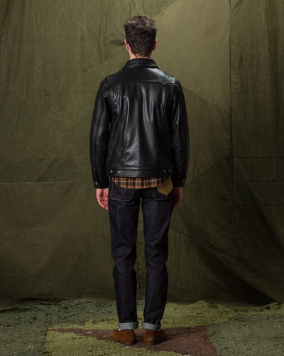 Freenote RJ-1 Jacket - Black Leather - Standard & Strange