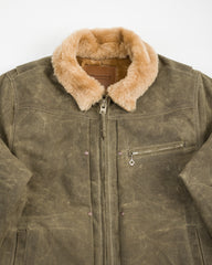 Freenote RJ-2 Shearling Rider's Jacket - 20oz Tobacco - Standard & Strange