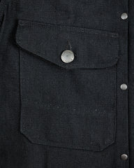 Freenote RJ-3 Jacket - 17oz Black Denim - Standard & Strange