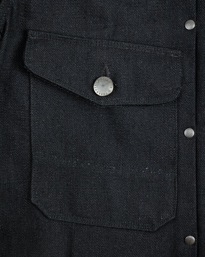 Freenote RJ-3 Jacket - 17oz Black Denim - Standard & Strange