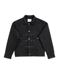 Freenote RJ-3 Jacket - 17oz Black Denim - Standard & Strange