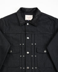 Freenote RJ-3 Jacket - 17oz Black Denim - Standard & Strange