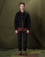 Freenote RJ-3 Jacket - 17oz Black Denim - Standard & Strange