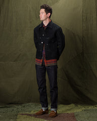 Freenote RJ-3 Jacket - 17oz Black Denim - Standard & Strange