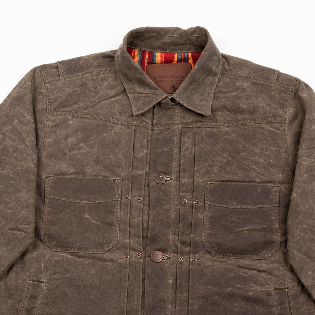 Freenote RJ-1 Jacket - Oak Waxed Canvas - Standard & Strange