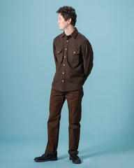 Freenote Scout Shirt - Chocolate - Standard & Strange