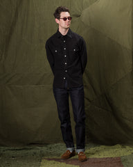 Freenote Scout Shirt - Black - Standard & Strange