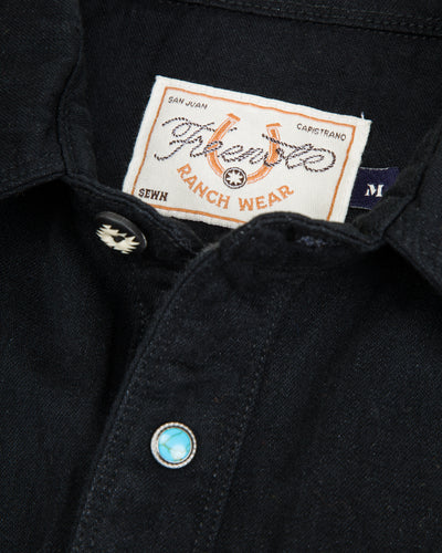 Freenote Sinclair Shirt - Black - Standard & Strange