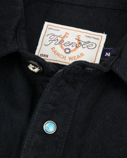 Freenote Sinclair Shirt - Black - Standard & Strange