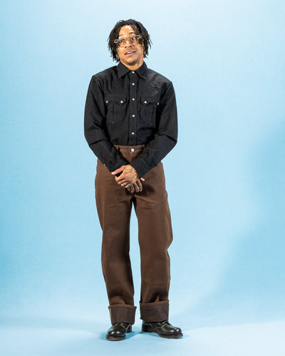 Freenote Sinclair Shirt - Black - Standard & Strange