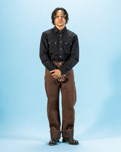 Freenote Sinclair Shirt - Black - Standard & Strange