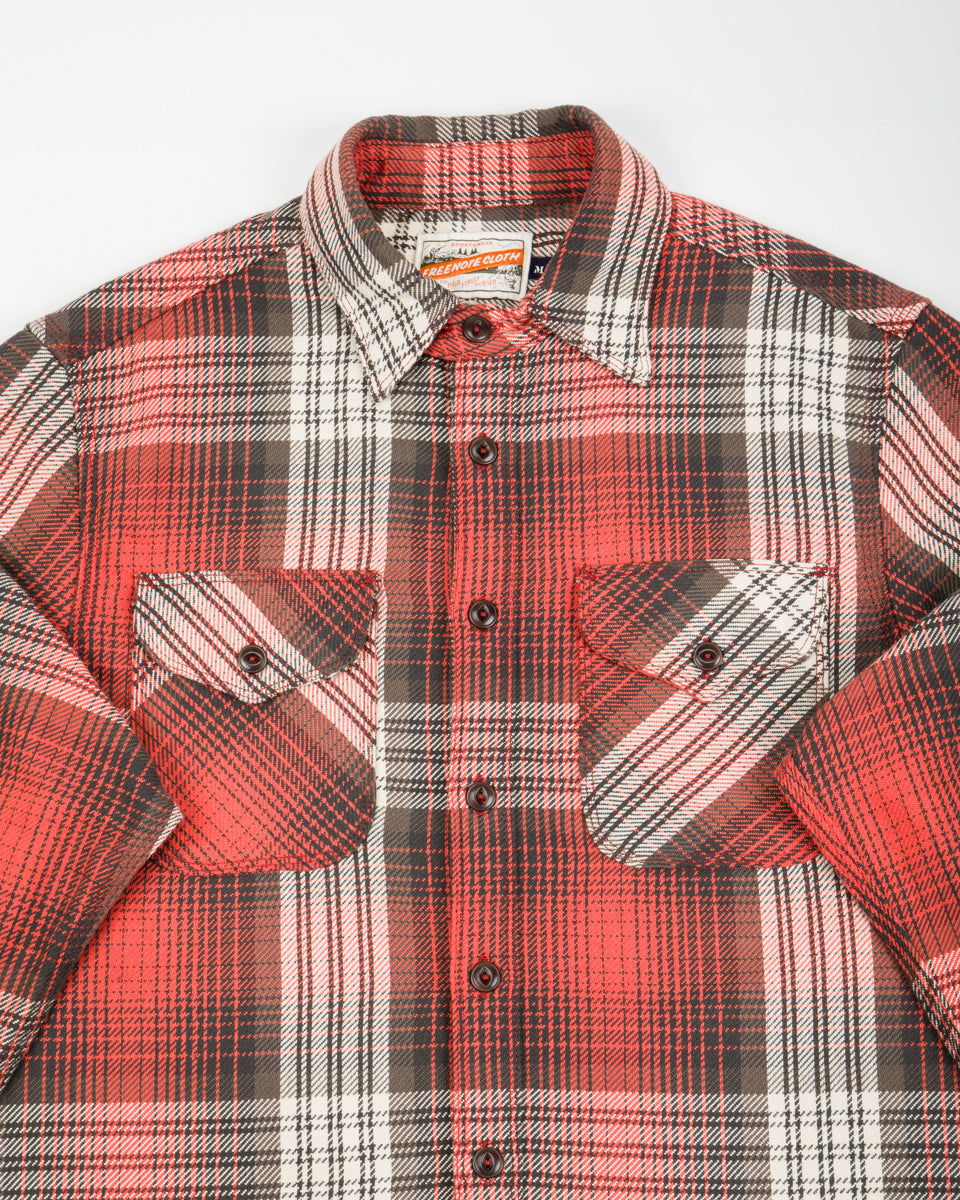 Freenote Wells Workshirt - Ibis Red - Standard & Strange