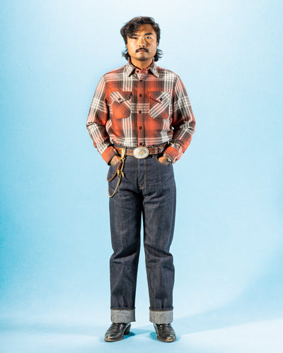 Freenote Wells Workshirt - Ibis Red - Standard & Strange