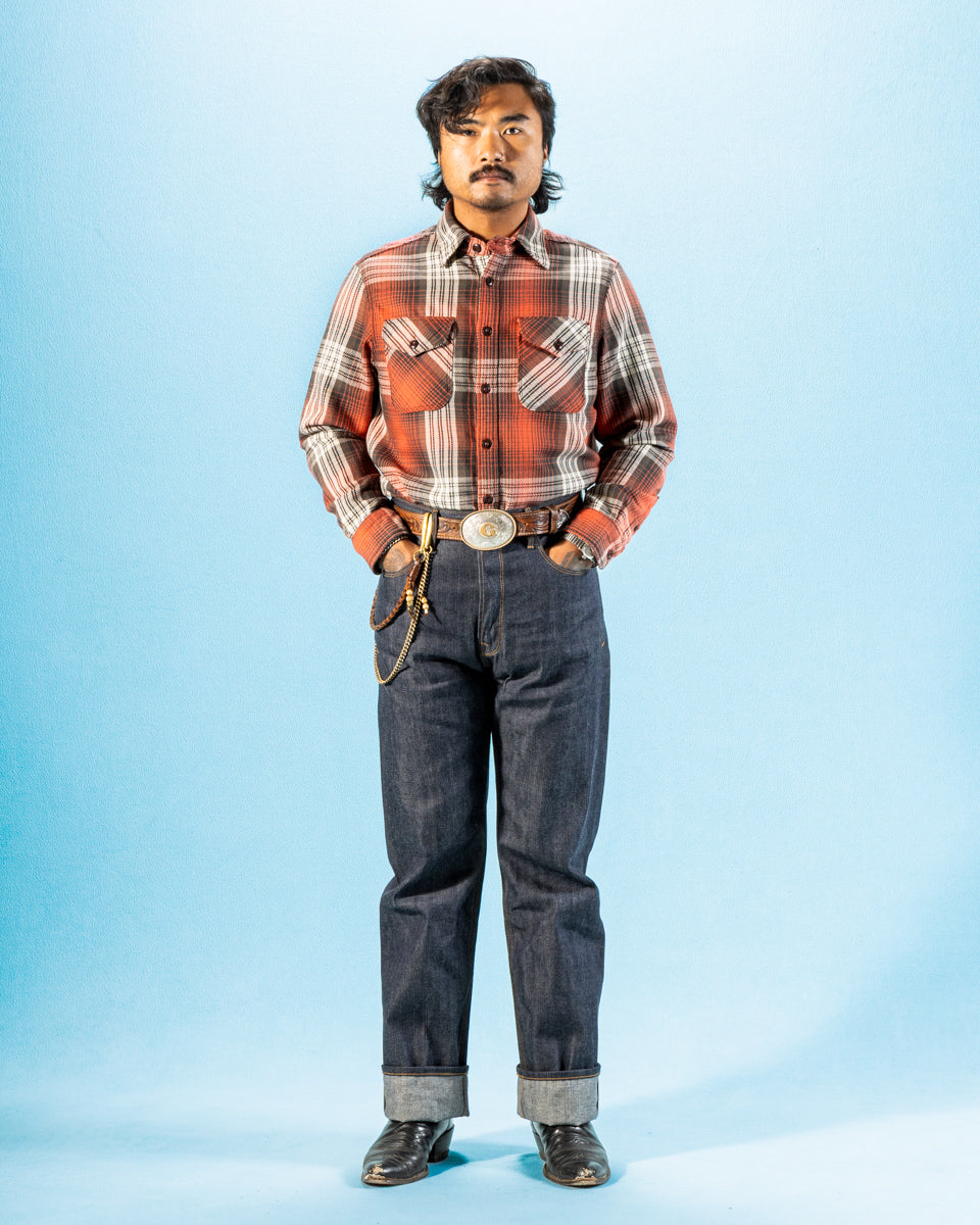 Freenote Wells Workshirt - Ibis Red - Standard & Strange