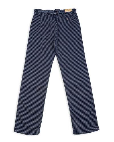 Freenote Western Pant - Blue Dobby Stripe - Standard & Strange