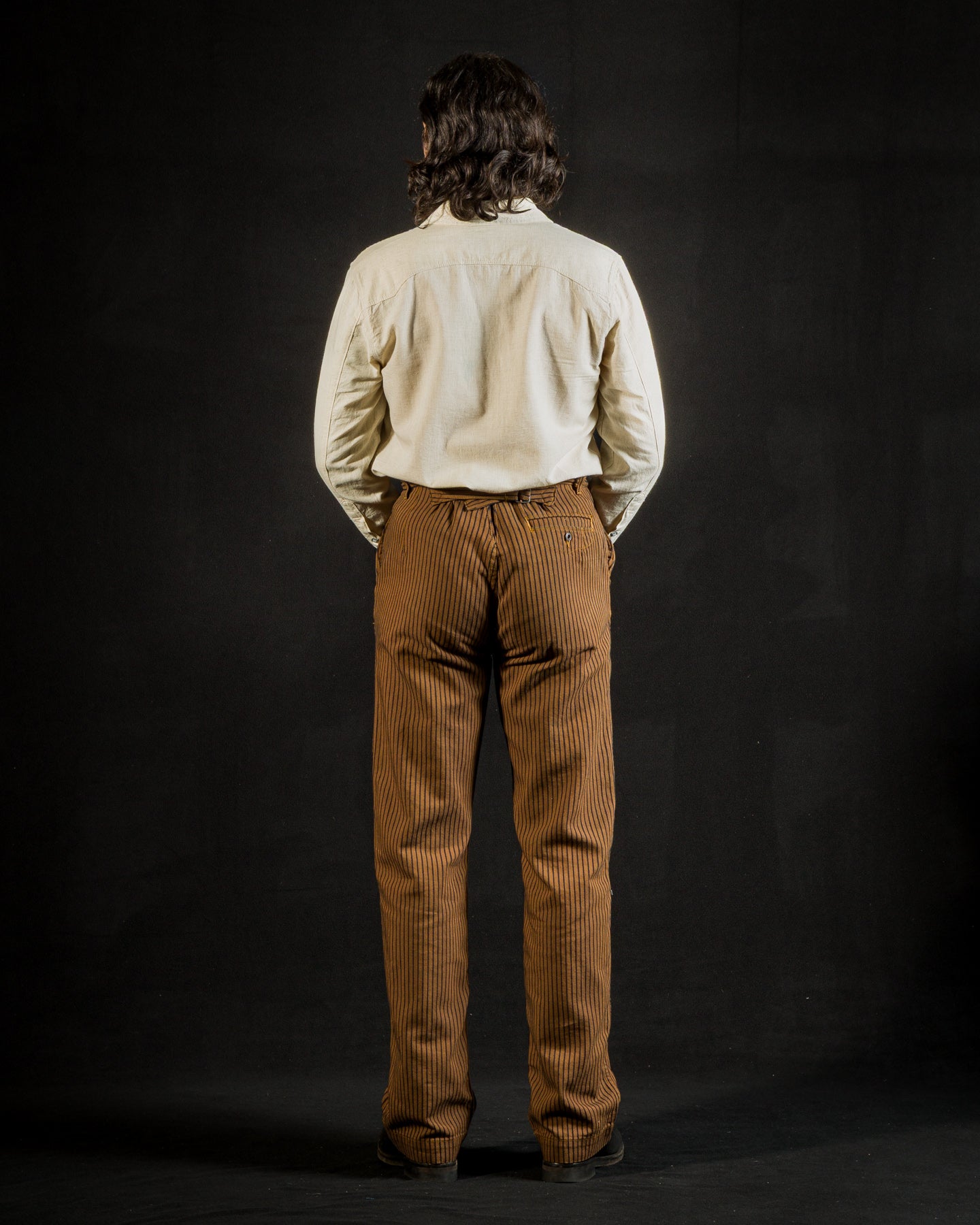 Freenote Western Pant - Brown Herringbone Dobby – Standard & Strange
