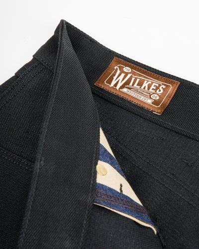 Freenote Wilkes Western - 15.75 oz Black/Black - Standard & Strange