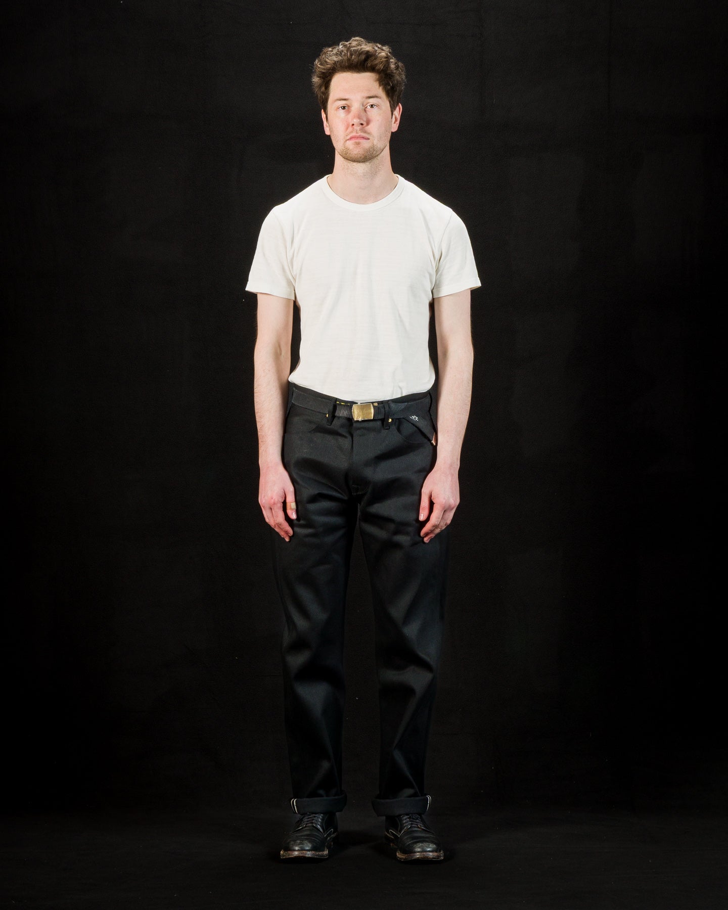 Freenote Wilkes Western - 15.75 oz Black/Black - Standard & Strange